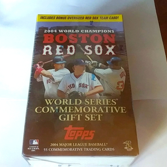 2004 Boston red Sox championship gift set , sealed
